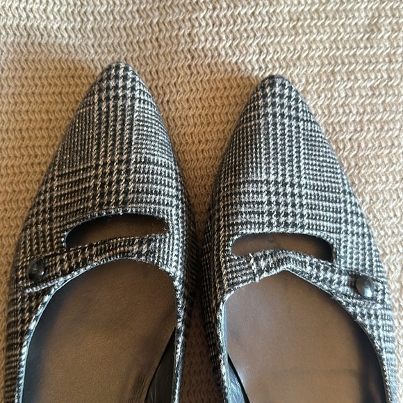 Stuart Weitzman Plaid Flats - Picture 2 of 6